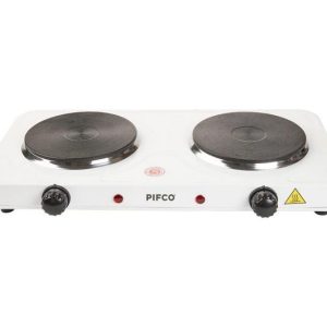 Pifco - 204776 Twin Hob- 2kW (2x 1kW)- 1m Power cable