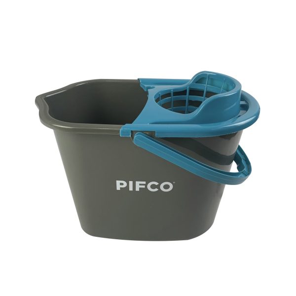 Pifco - 206244 Mop Bucket with Wringer- 10Ltr capacity