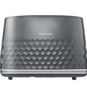 MorphyRichards - Grey 2 Slice Toaster 220033 Wide slots