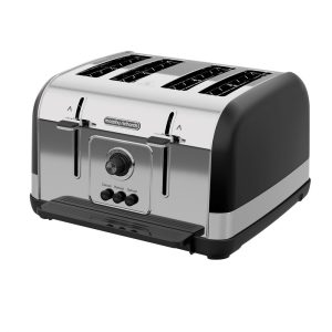 MorphyRichards - Venture Toaster Black 4 Slice Toaster
