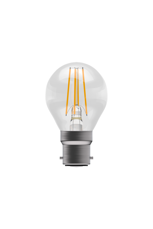 LED Filament Round - Dimmable LEDGOLFF3.3ES27D 60744 470 3.3W Satin - ES, 2700K