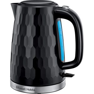 Russell Hobs - 26051 Honeycomb Black Kettle- 1.7Ltr Capacity