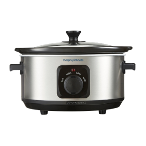 MorphyRichards - 3.5L Brushed Slow Cooker 460017