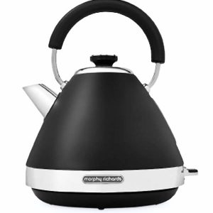 MorphyRichards - Venture Kettle 1.5L Black Pyramid Kettle