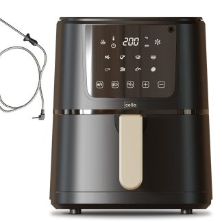 Cello - Ash Black Perfect Temp Airfryer AF2599T-BK