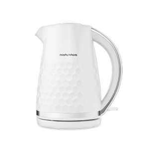 MorphyRichards - 1.5L White Jug Kettle 108274 - 3kW rapid boil