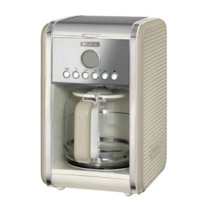 Ariete 12 Cup Drip Filter Coffee Maker Cream