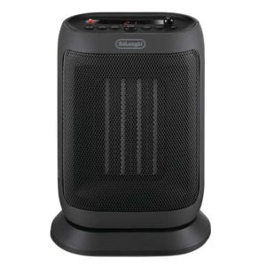 Delonghi 2kW Oscillating Ceramic Fan Heater Dark Grey