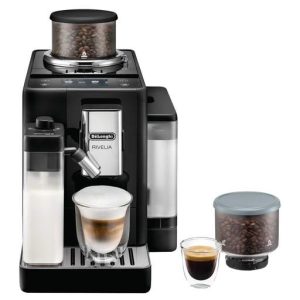 Delonghi Rivelia Bean to Cup Automatic Coffee Machine Black