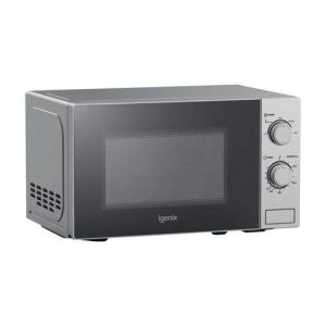 Igenix 20L 800W Manual Solo Microwave Stainless Steel