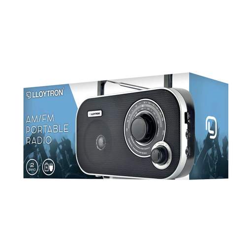 Lloytron Lloytron 2 Band 'Calypso' AC/DC Portable Radio - Black ~ 10's - Image 4