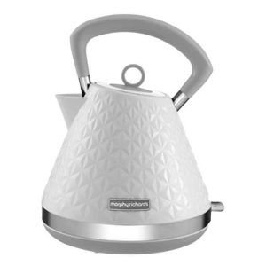Morphy Richards 1.5L Vector Pyramid Kettle White