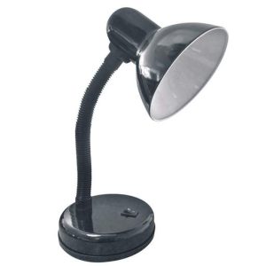Powermaster 40W Flexi Desk Lamp Black