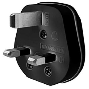 Pik-a-Pak 13A 3 Pin Plug Top Black