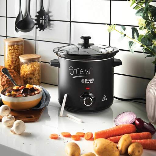 Russell Hobbs 3.5L Chalk Board Slow Cooker Black - Image 2