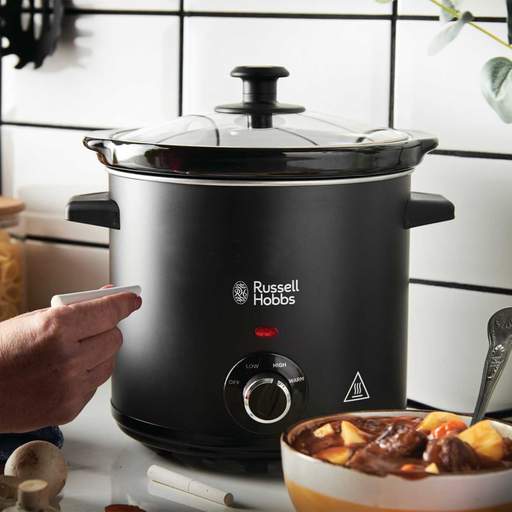 Russell Hobbs 3.5L Chalk Board Slow Cooker Black - Image 4