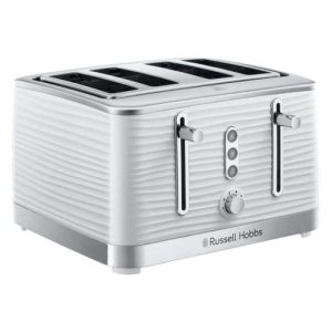 Russell Hobbs Inspire 4 Slice Toaster White