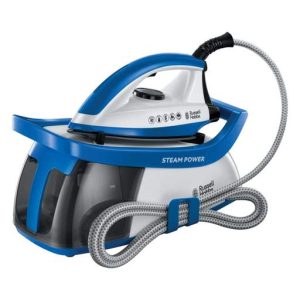Russell Hobbs 2600W Steam Power Steam Generator Iron Blue