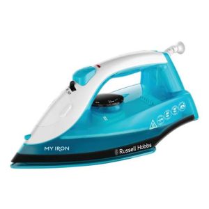 Russell Hobbs 1800W Ceramic Soleplate My Iron Blue