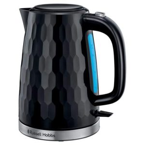 Russell Hobbs Honeycomb 1.7L Rapid Boil Kettle Black