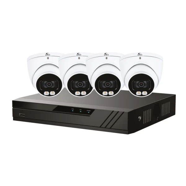 Qvis CVPLUS-8-4DOME-1TB 5MP 4 Camera Colourview CCTV Kit - Image 3