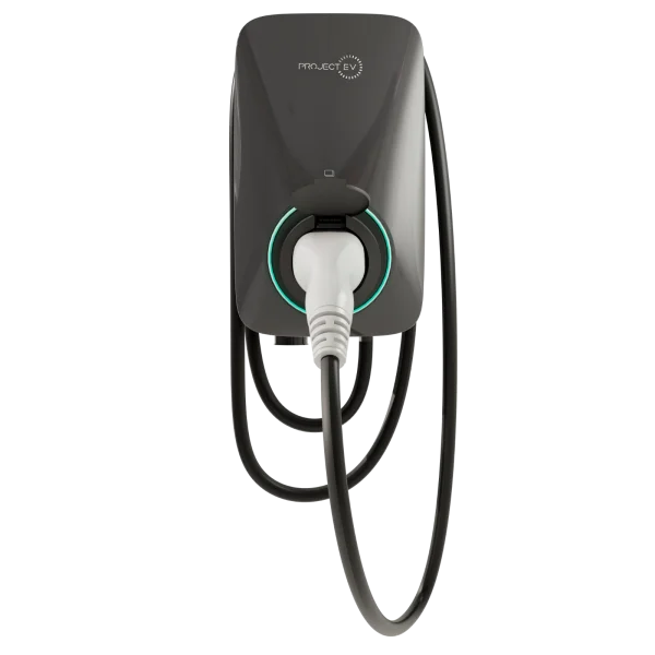 APEX 7kW EV Charger WiFi RFID Bluetooth Tethered