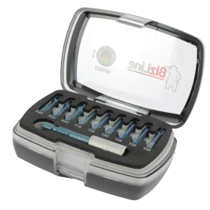 Bizline Set of Screw Bits Impact with Bit Holder 10 Piece