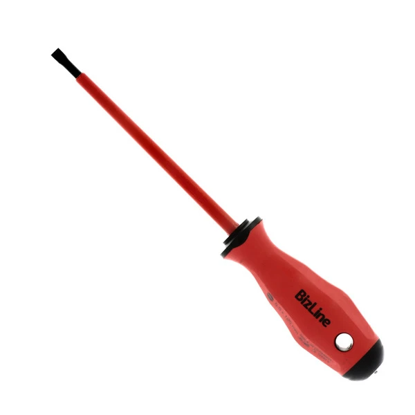 Bizline Insulated VDE Screwdrivers Slotted 4 x 100mm