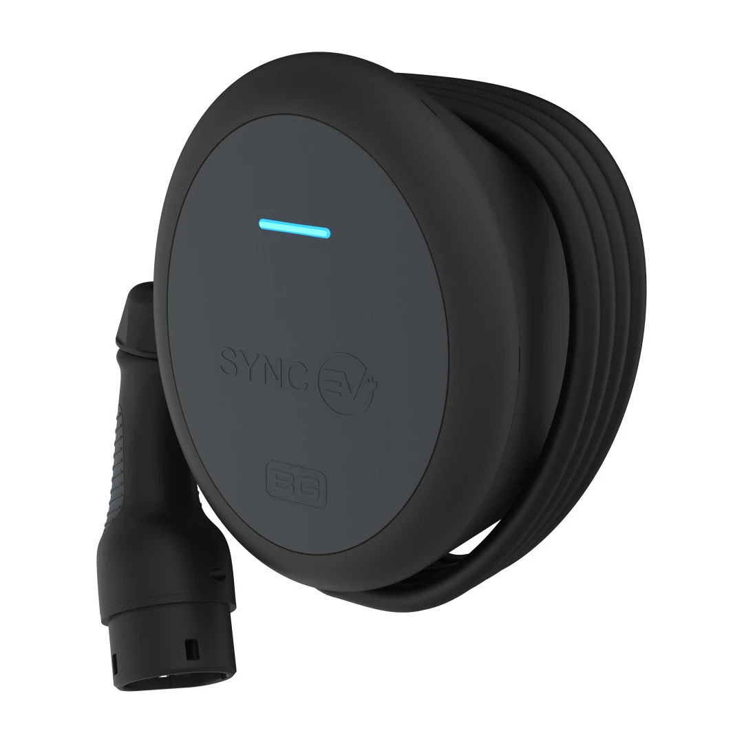 EV Wall Car Charger Type 2 Tethered 7.4m 7.4kW Ct