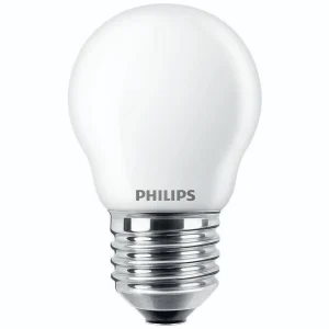 Philips Corepro Ledluster Nd 4.3W (40W Equiv) E27 827 P45 Fr G Non Dimmable