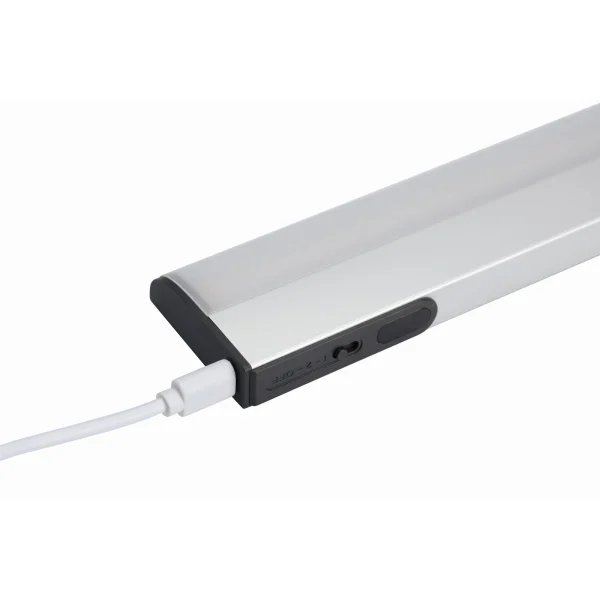 Sensorlux Cabinet Wardrobe Light 261Mm 100Lm 3000K With Dual Ir Hand Wave And Door Sensor Dimmable Rechargeable Battery - Image 5