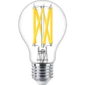 Philips Master Glass LED Bulb DT 10.5W (100W Equiv) E27 927 2700K A60 CLG Bulb