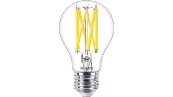 Philips Master Glass LED Bulb DT 10.5W (100W Equiv) E27 927 2700K A60 CLG Bulb