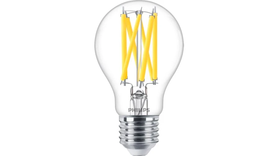 Philips Master Glass LED Bulb DT 10.5W (100W Equiv) E27 927 2700K A60 CLG Bulb