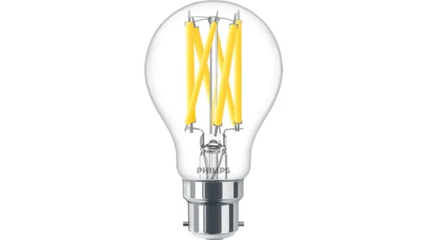 Philips Master Glass LED Bulb DT 10.5W (100W Equiv)B22 927 2700K A60 CLG Bulb