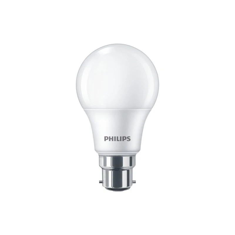 Philips CorePro LED Bulb 8-60W A60 B22 927 2700K UK Non Dimmable