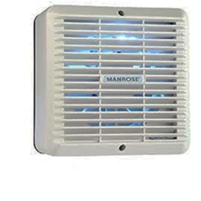 Manrose XF150T 6"/150mm Axial Extractor Kitchen Fan with Timer - White