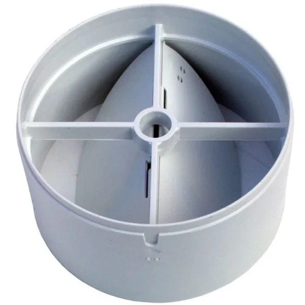 Shutter In-Line Back Draught 100mm 4 Inch