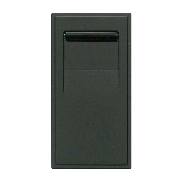 Socket Telephone Secondary Black