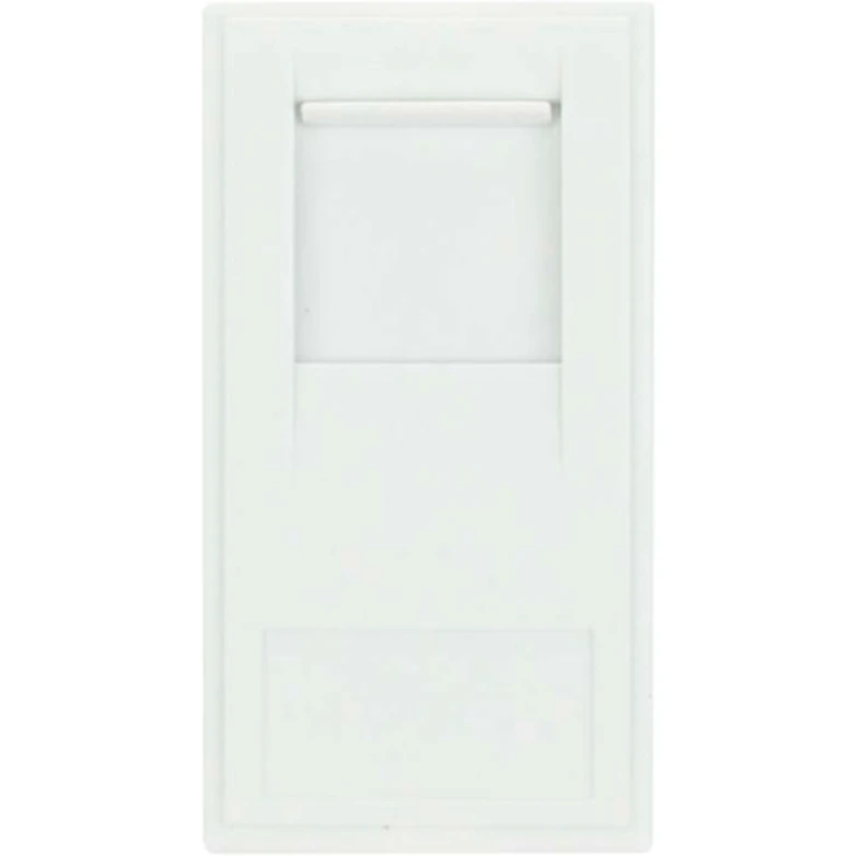 Socket RJ11 Polar White