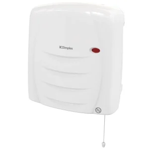 Dimplex Heater Fan Down Flow c/w Pull Cord & Timer IPX4 2.0kW