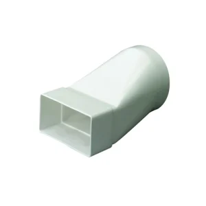 Adaptor Round To Rectangular 110 x 54mm System 100