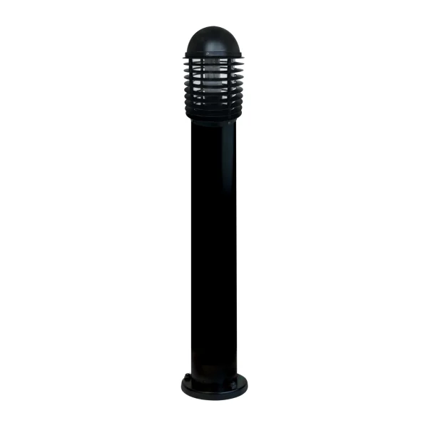 Steeple DB1100BKNL 20W Louvred Bollard Low Energy 1100mm Black - Image 3