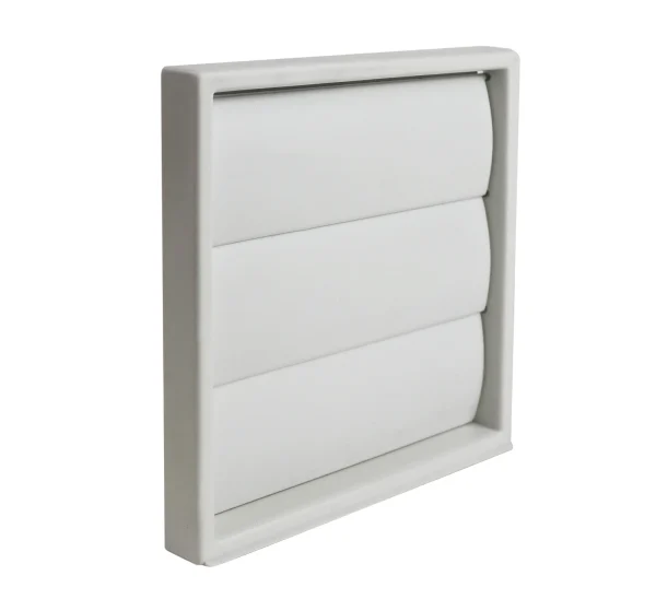 Steeple SG6N 6" High Impact Polystyrene Gravity Shutter 150mm White - Image 3