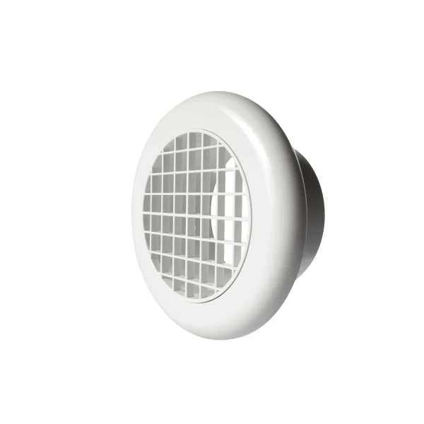 Steeple SCIRVENT4N Circular Air Vent 100mm White - Image 2