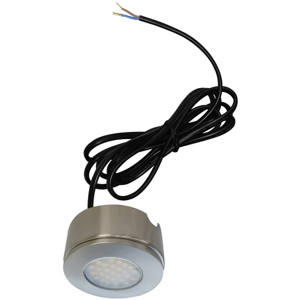 Eterna CLEDCIR 1.7W LED Under Cabinet Circular Light Brushed Nickel - Image 3
