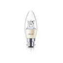 Philips Master LED Clear Candle Bulb 5.5W (Equiv to 40W) B22 Dimtone (929002491199) - Image 2