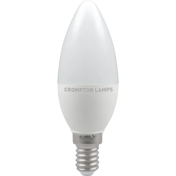 Crompton 11328 LED Candle Bulb 5.5W 2700K SES-E14 - Warm White
