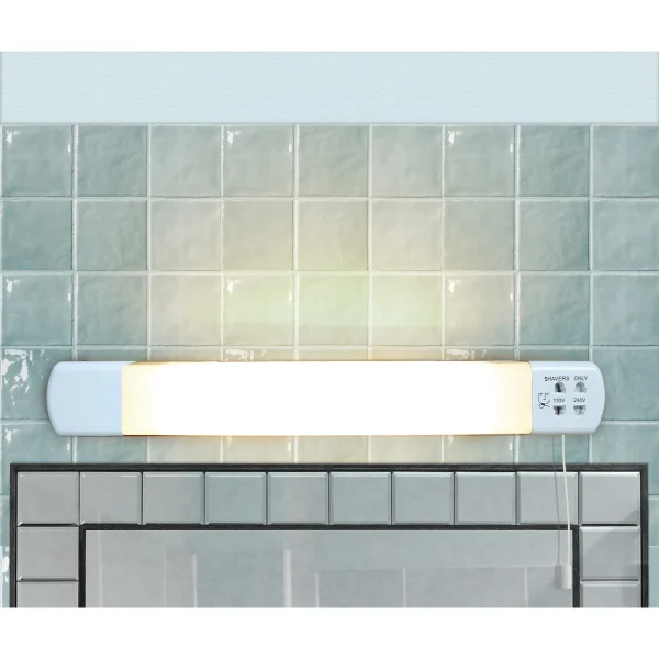 Eterna LEDSHDVO 6W LED Shaver Light with Dual Voltage Socket - Image 3