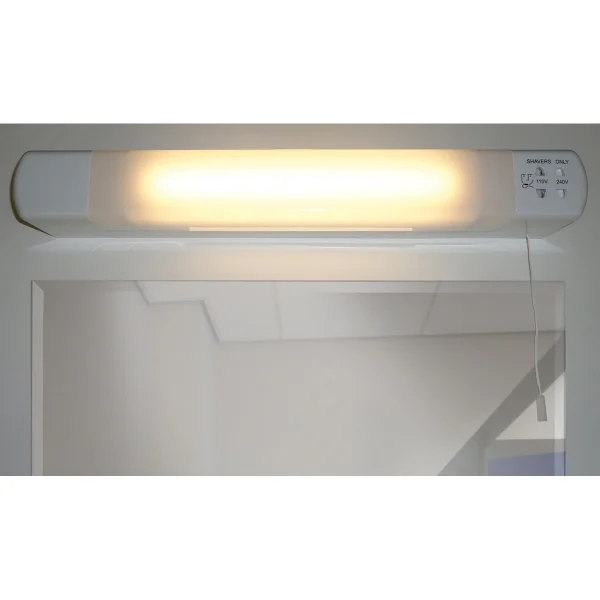 Eterna LEDSHDVO 6W LED Shaver Light with Dual Voltage Socket - Image 4